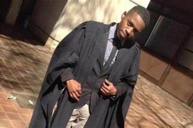 law graduate who drove on Bolt shot dead
