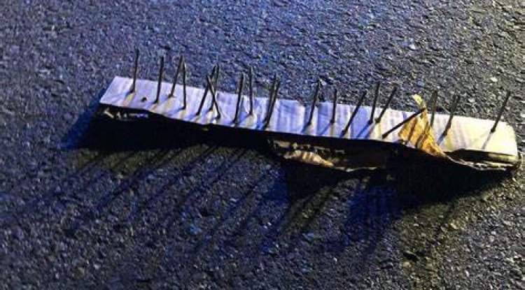 Spikes on the freeway!!!