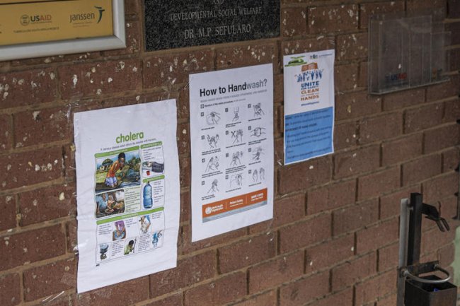 Gauteng cholera cases now at 48, 29 recoveries