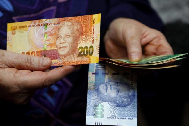 Rand strengthens against the dollar