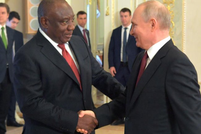 Ramaphosa meets Putin and presents 10-point plan to end war between Ukraine and Russia