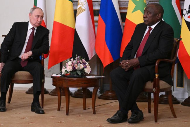 Ramaphosa gets bad vibes from Putin — but European leaders stream into SA