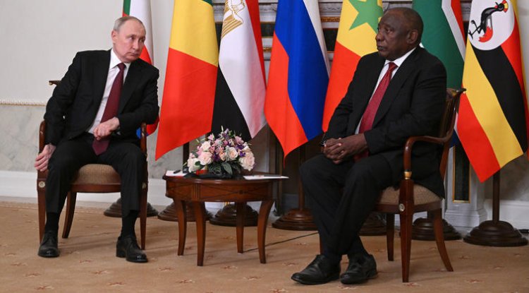 Ramaphosa gets bad vibes from Putin — but European leaders stream into SA