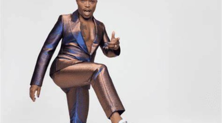 Somizi is living his best gym life, but it’s that bulge in his sweatpants that has fans talking