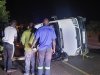 Driver’s arm amputated when vehicle overturns while avoiding alleged drag racers