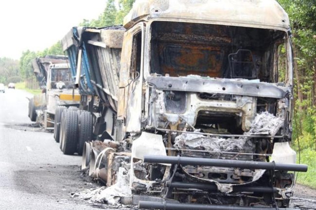 Breakthrough: Police arrest third suspect for rampant torching of trucks