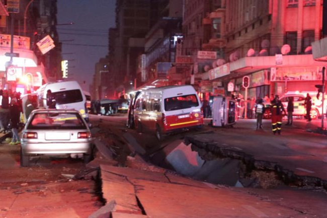 Joburg CBD explosion could cause prolonged blackouts, says City Power