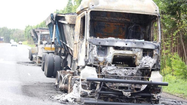 Breakthrough: Police arrest third suspect for rampant torching of trucks