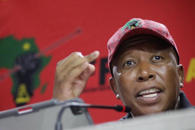 Julius Malema calls Helen Zille a wrinkled old woman with a buttocks-devil face